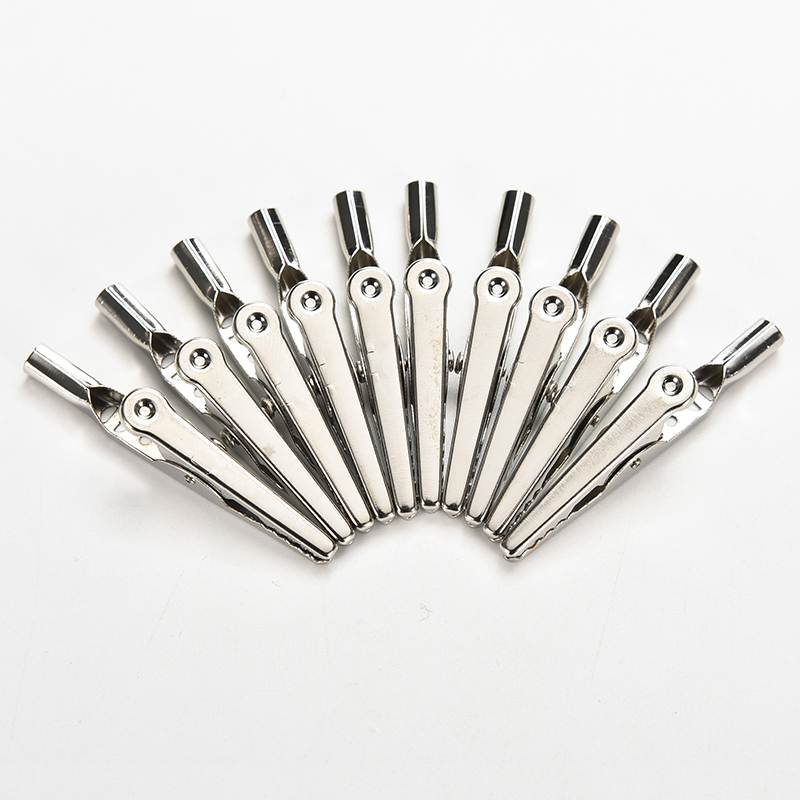 Crocodile Clip Set - 【AD】10PCS/Set Stainless Steel single prong Alligator