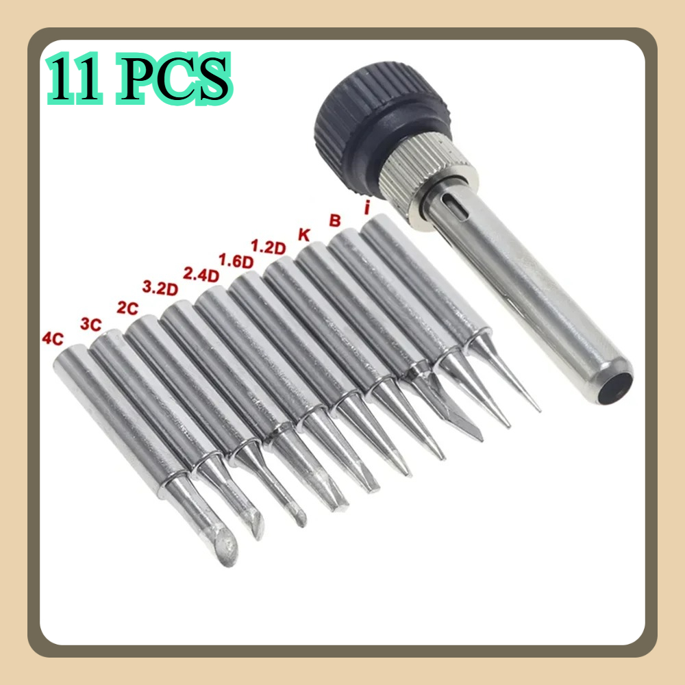 Diy Electronics Repair - 11Pcs 900M Lead-Free Soldering Iron Tips