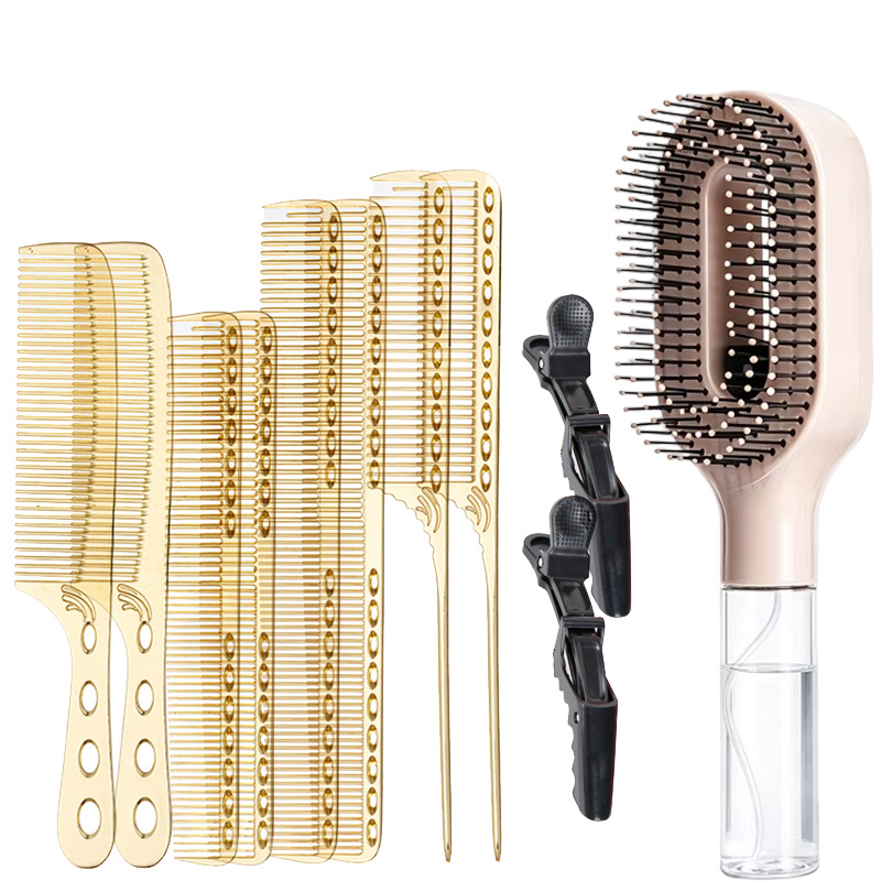 Crocodile Clip Set - Hairdressing Styling Set Spray Water Hair