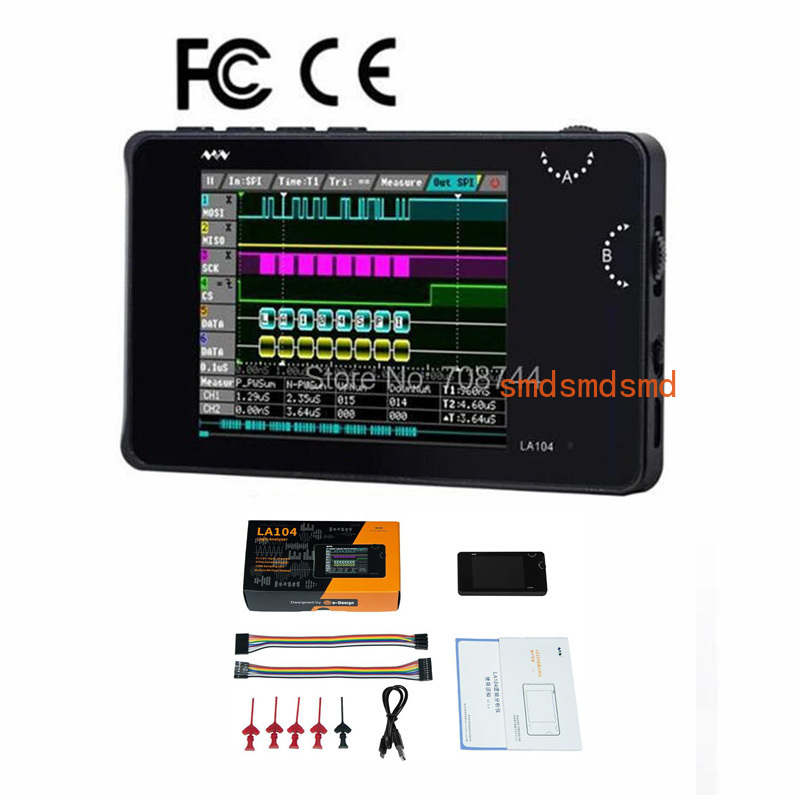 LA104 Mini DSO Digital Logic A - Oscilloscope Dso Mini review and price