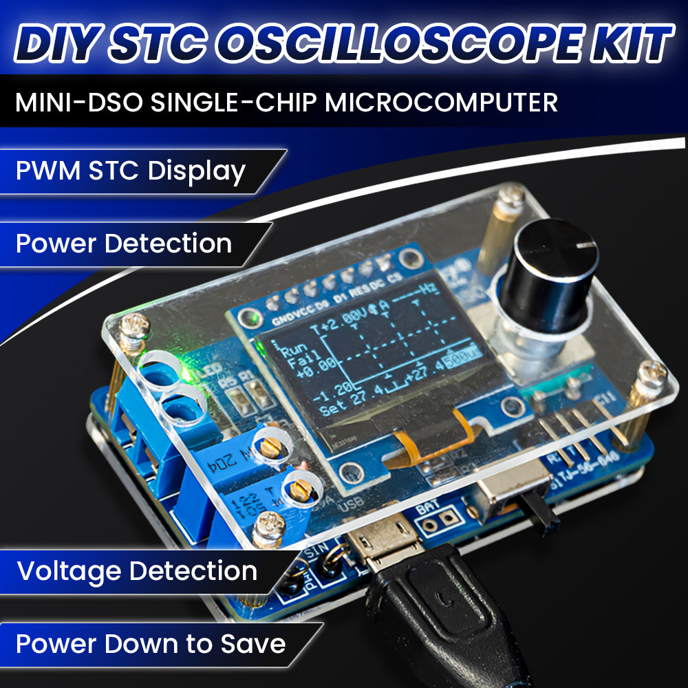 DIY Mini Digital Oscilloscope  - Oscilloscope Dso Mini review and price