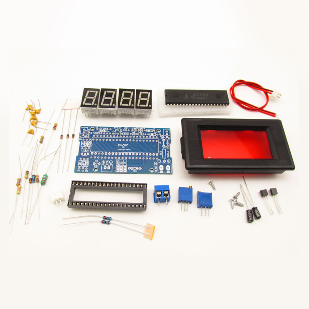 ICL7107 Voltmeter DIY Kit Part - Diy Electronics Gadget review and price
