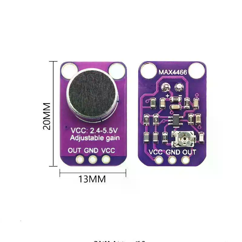 MAX4466 Microphone AGC Amplifi - Diy Audio Electronics Kit review and price