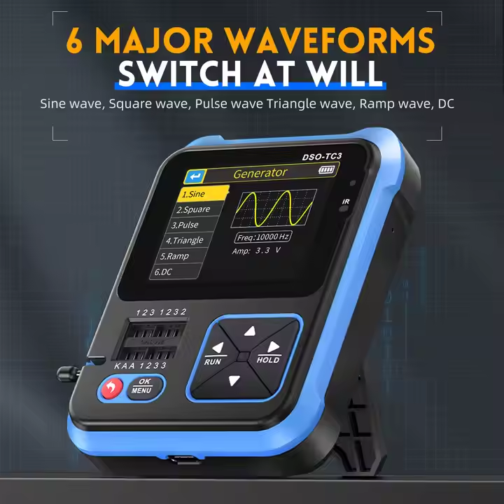 FNIRSI DSO-TC3 Mini Handheld D - Oscilloscope Dso Mini review and price