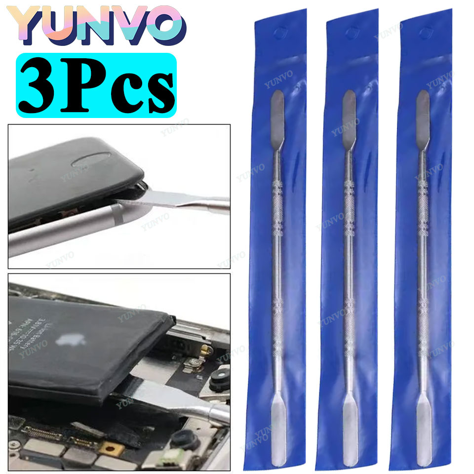 3Pcs Metal Spudger Crowbar Sta - Diy Electronics Repair review and price