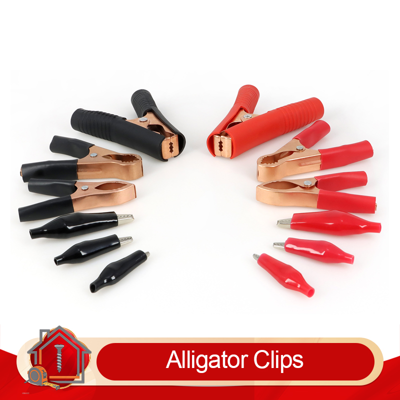 Crocodile Clip Set Black Red 3 - Crocodile Clip Set review and price