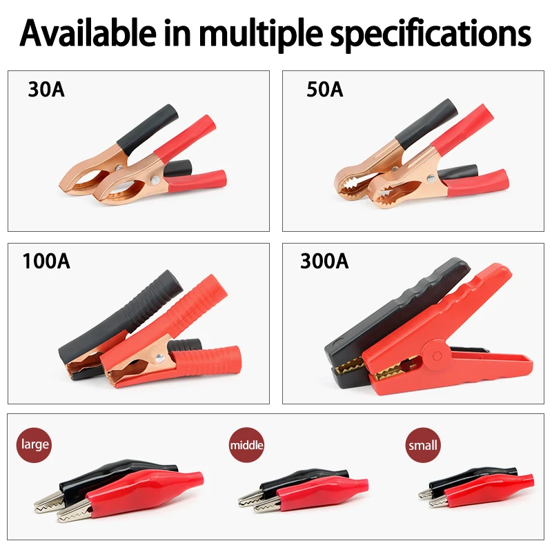Crocodile Clip Set Black Red 3 - Crocodile Clip Set review and price