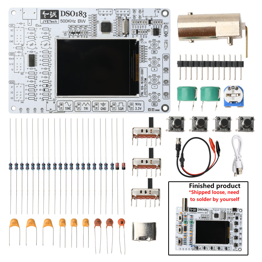 DIY DSO183 Digital Oscilloscop - Oscilloscope Dso Mini review and price