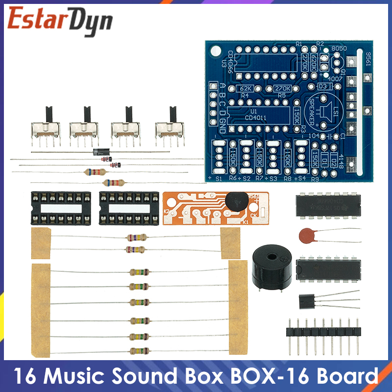 16 Music Sound Box BOX-16 Boar - Diy Audio Electronics Kit review and price