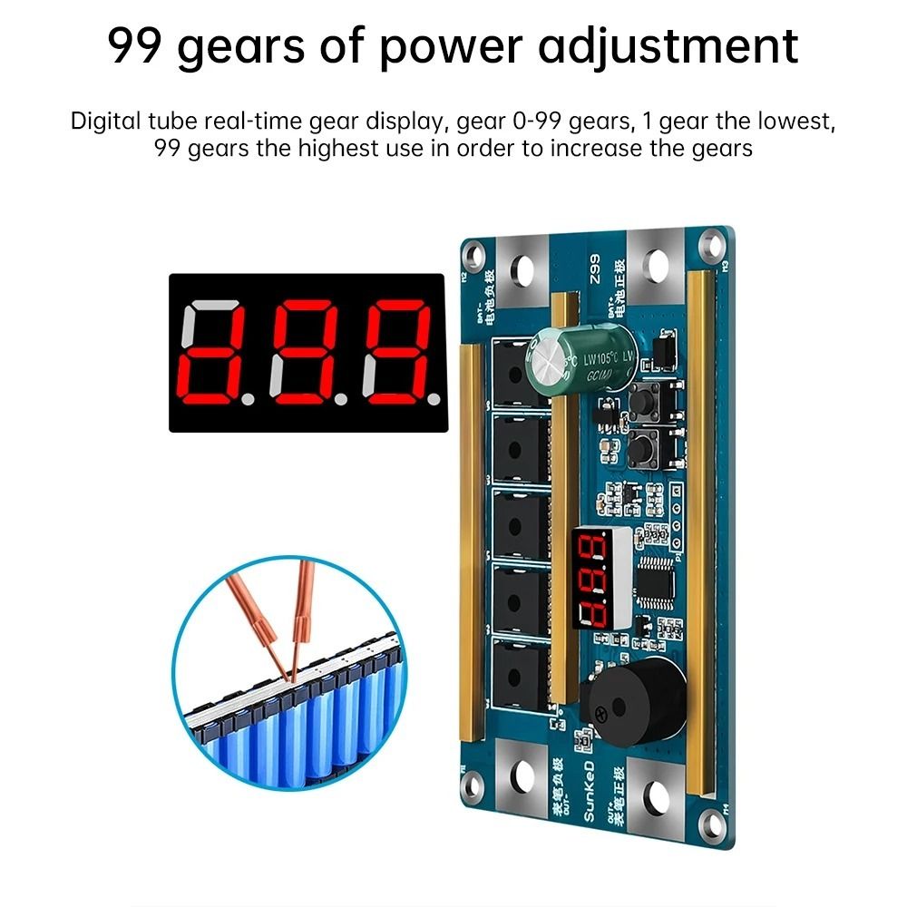 Portable 12V Spot Welder 10AWG - Diy Electronics Spot Welder review and price