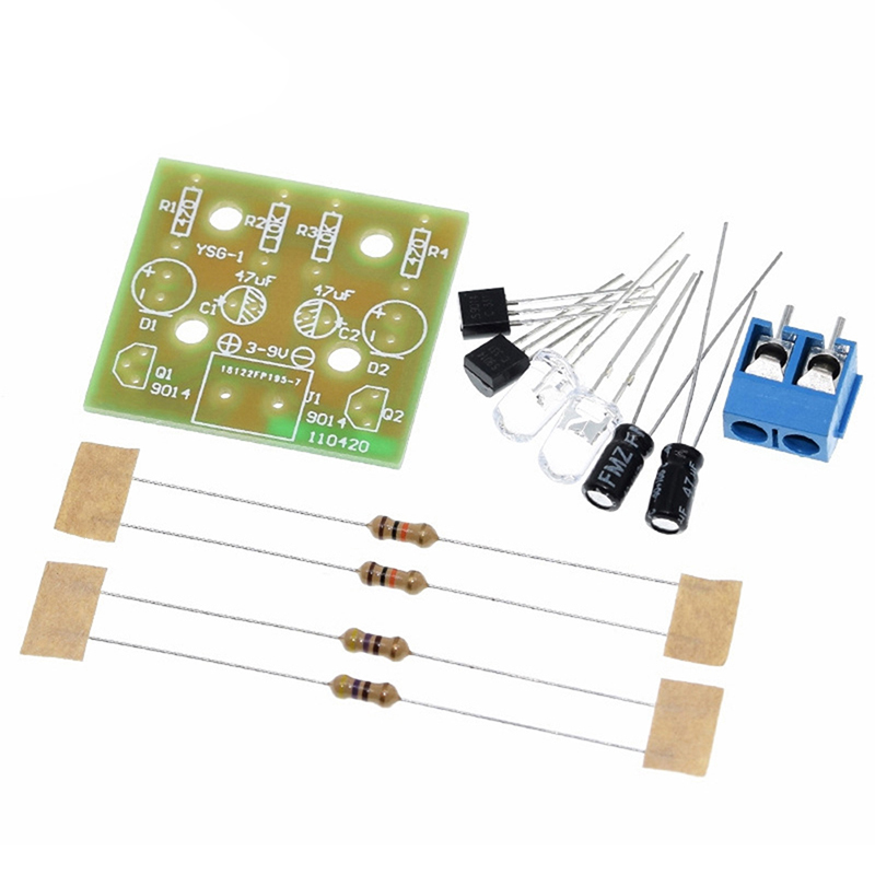DIY Electronic Kit 5MM LED Fla - Diy Electronics Gadget review and price